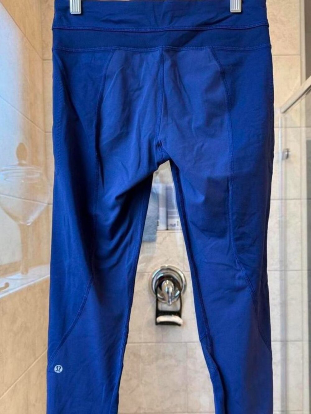 Lululemon Blue and Navy Leggings Size 6